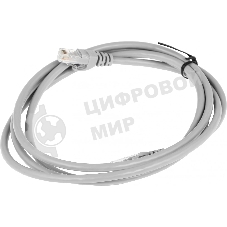 Патч-корд Premier NA102-UTP-C6-2M 10 Гбит/с UTP 4 пары cat.6 CCA molded 2м серый RJ-45 (m)-RJ-45 (m)