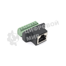Сборный разъем RJ45