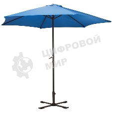 Зонт садовый Ecos GU-03 (синий) с крестообразным основанием