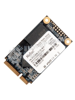Накопитель SSD Netac N5M, 512Gb, mSATA, R/W 540/490