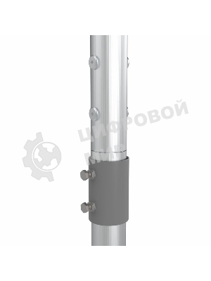 Мачта для антенн алюминиевая Rexant 450 см