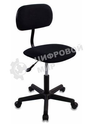 Кресло Бюрократ CH-1201NX черный, ткань, 100 кг