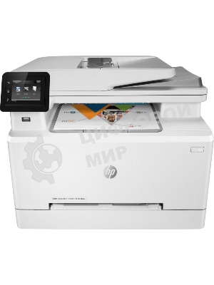 МФУ лазерное HP Color LaserJet Pro M283fdw (7KW75A), A4, цветной, печ. до 21 стр/мин., скан. до 26 стр/мин. (ч/б) 22 стр/мин. (цвет), 600 x 600 dpi (печать) 300x300dpi (скан), USB, RJ-45, Wi-Fi, Air Print, Mopria