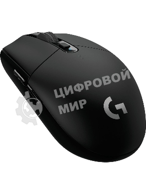 Мышь беспроводная Logitech G304 Lightspeed черный, 12000 dpi, радиоканал, USB, кнопки - 6