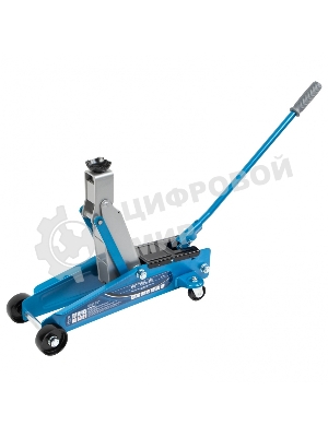 Домкрат гидравлический подкатной Stels высокий подъем, 3т SUV, 190-535 мм, в кейсе