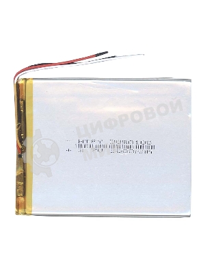 Аккумулятор Li-Pol (батарея) 3x80x100мм 3pin 3.7V/3000mAh