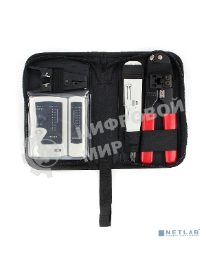 Набор инструментов Gembird TK-NCT-01 для работы с локальной сетью (4 предмета) набор