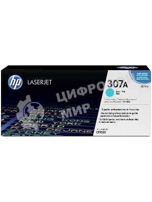 Картридж лазерный HP CE741A голубой Color LJ CP5225 (7300 стр.)