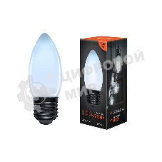 Лампа светодиодная филаментная Rexant Свеча CN35 9.5 Вт 915 Лм 4000K E27 матовая колба