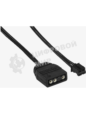 Кулер для процессора AeroCool/Formula Cylon 3H черный, 120 мм, алюминий, 1800 об/мин, 24.3 дБ, 4 pin, 125 Вт, 98 мм