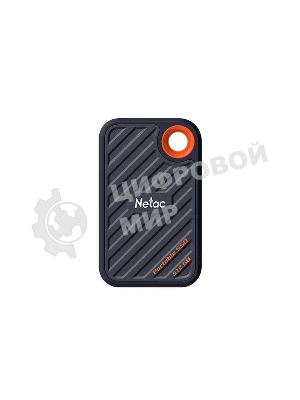 Внешний SSD Netac ZX20, 512 Gb, USB 3.2 Gen 2x2 Type-C, R/W 2000/1800, черный