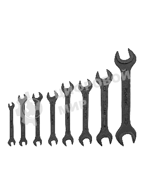 Набор рожковых ключей Сибртех (6 - 24 мм) 8 шт.