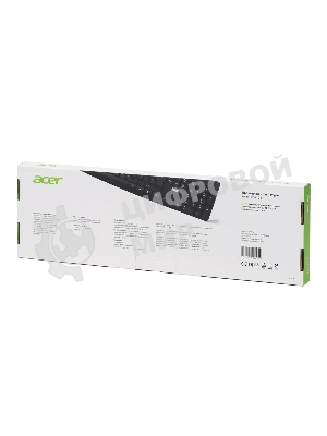 Клавиатура проводная Acer OKW121 (ZL.KBDEE.00B), USB, черный
