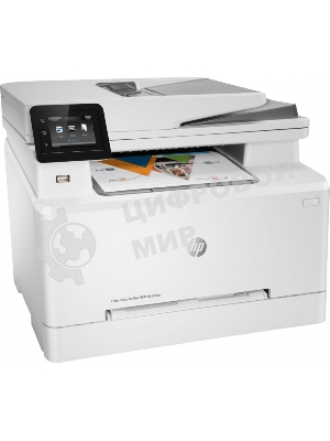 МФУ лазерное HP Color LaserJet Pro M283fdw (7KW75A), A4, цветной, печ. до 21 стр/мин., скан. до 26 стр/мин. (ч/б) 22 стр/мин. (цвет), 600 x 600 dpi (печать) 300x300dpi (скан), USB, RJ-45, Wi-Fi, Air Print, Mopria