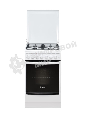 Плита комбинированная Gefest ПГЭ 5102-03 0023 белый, конфорок 4 газовых, духовка 55 л, 50 см x 85 см x 58.5 см