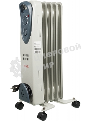 Обогреватель масляный Ресанта ОМ- 5Н (1 кВт) 67/3/6, 5 секц.