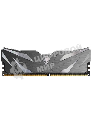 Оперативная память NETAC, DDR4, 32GB (2x16GB), 3200MHz, CL16, DIMM, с радиаторами, черный