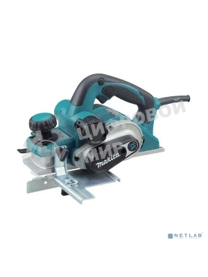 Рубанок Makita KP0810 850 Вт,16000 об\м, ширина-82мм, глуб-4мм, 3.2кг, кор, парал упор