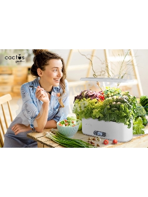 Гидропонная установка Cactus Garden 3л 24Вт черный (CS-LEDPOT-06)