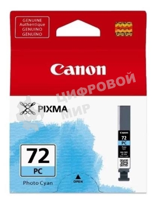 Картридж струйный Canon PGI-72PC (6407B001) фото-голубой (351 стр.) для Canon PRO-10