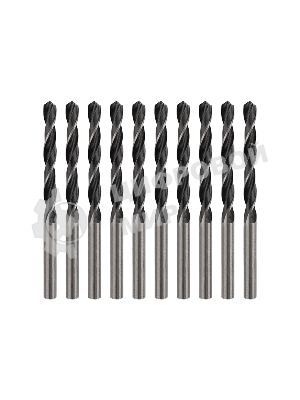 Сверло по металлу Kranz 2,5х57х30 мм HSS (10 шт. в упаковке) DIN 338