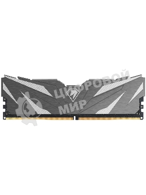 Оперативная память NETAC, DDR4, 8GB (1x8GB), 3200MHz, CL16, DIMM, с радиатором, черный