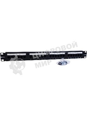 Патч-панель NTSS NTSS-PP-1U-24-UTP-RJ45-5E-D 19