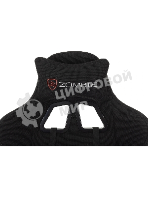 Кресло Zombie Carry черный, экокожа, подголовник