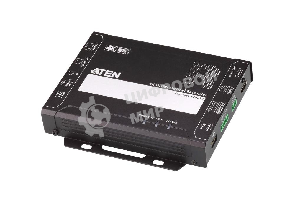 Видео усилитель сигнала RECEIVER 10KM 4KHDMI VE883RK2-AT-G ATEN