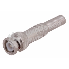 Разъем Rexant штекер BNC под пайку с пружиной металл (универсальный)