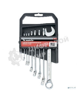 Набор комбинированных ключей Matrix (6-19 мм) 8 шт.