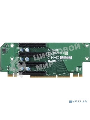 Карта расширения Supermicro RSC-R2UW-4E8