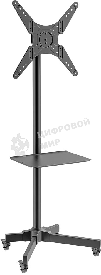 Мобильная стойка напольная Kromax OMEGA-16 черный для TV 26