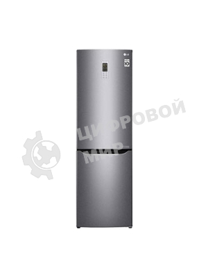 Холодильник LG GA-B419SLGL графит двухкамерный 223/79л морозилка снизу, No Frost