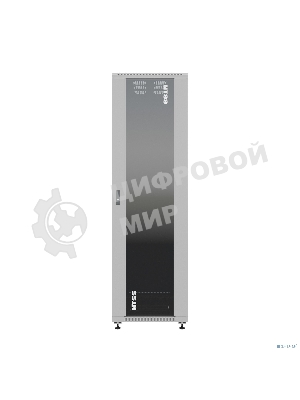 Шкаф серверный NTSS Премиум (NTSS-R22U60100GS) напольный 22U 600x1000мм пер.дв.стекл металл 900кг серый IP20 сталь