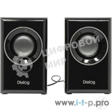 Акустическая система Dialog AST-15UP черный 2х3W RMS, активные