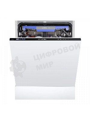 Встраиваемая посудомоечная машина Maunfeld MLP-12IMR, черный, 59.8 см, 14 компл., 44 дБ, класс A++