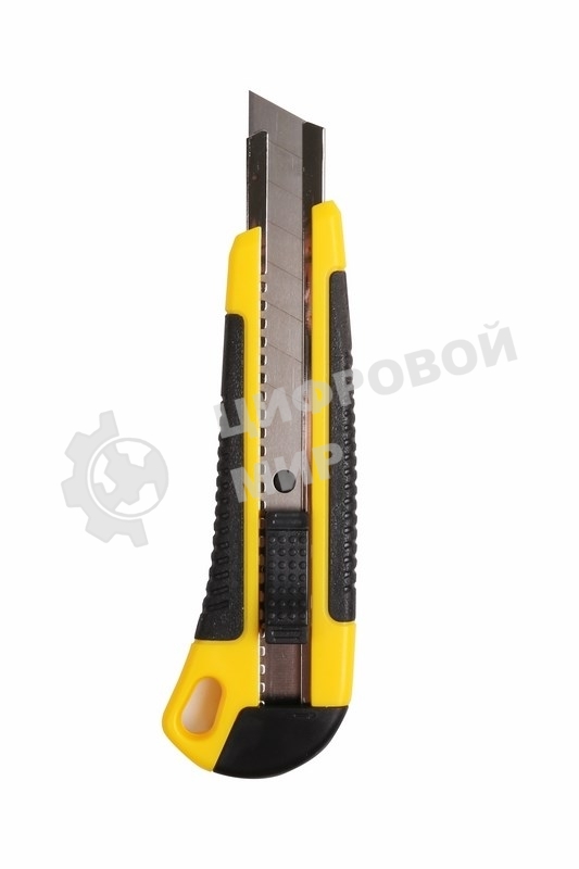 Нож с сегментированным лезвием Rexant 18 мм, корпус ABS пластик обрезиненный