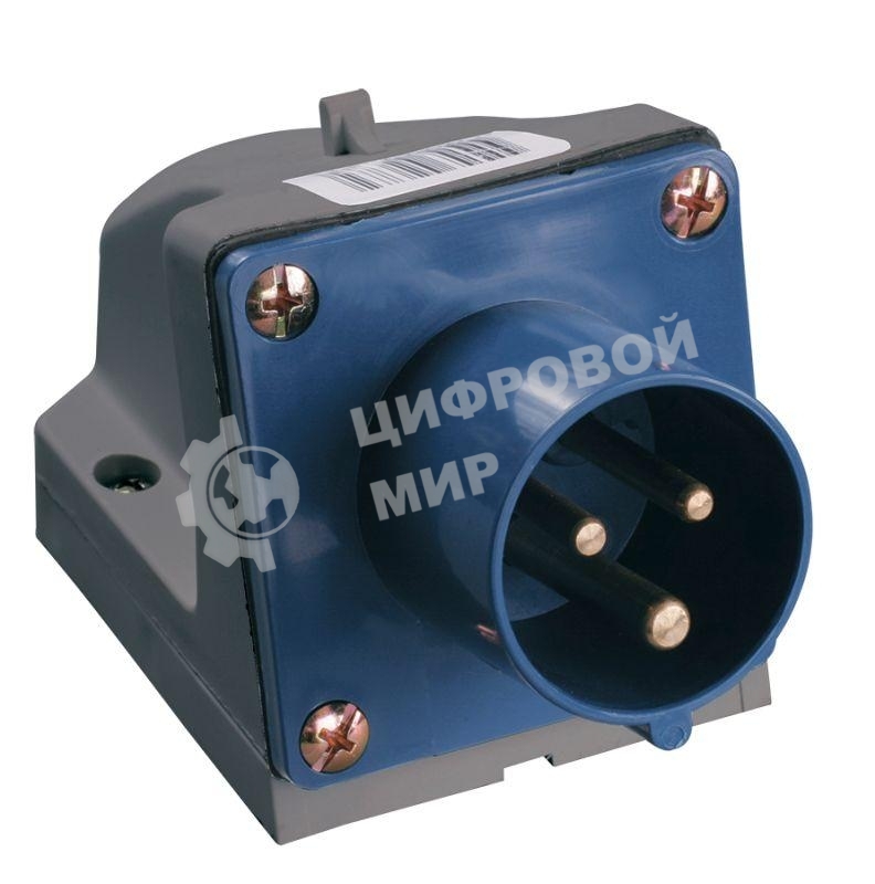 Вилка эл. наруж. уст. 16А 2P+PE 220В IP44 ССИ-513 IEK PSR51-016-3