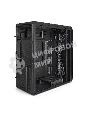 Компьютерный корпус Miditower ExeGate XP-334UC-XP600 (ATX, XP600 с вент. 12см, 1хUSB/1хUSB 3.0/1хTypeC, аудио, черный)