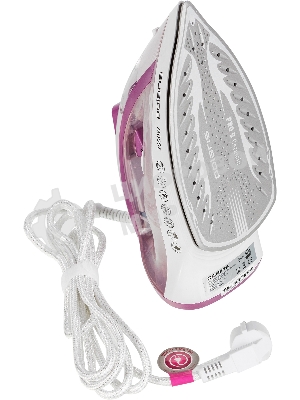 Утюг Polaris PIR2668AK 3m белый/розовый 2600Вт
