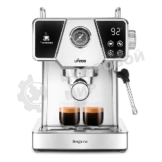 Кофеварка рожковая Ufesa BERGAMO серебристый, исп. кофе - молотый, 1.8 л, 1350 Вт, 20 бар