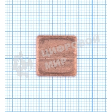 Медная термопрокладка 0.4 мм - 1шт.