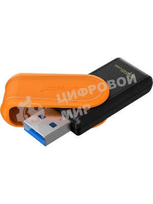 Флешка USB Kingston DataTraveler Exodia S (DTXS/256Gb), 256Gb, USB 3.2 Gen 1, R/W 70/25, оранжевый/черный