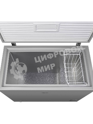 Морозильный ларь Maunfeld MFL200GR, серый, 200л