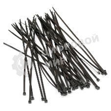 Монтажное оборудование Hyperline GT-200IBC Стяжка нейлоновая неоткрывающаяся, безгалогенная (halogen free), 200x3.6 мм, черная, (100 шт)