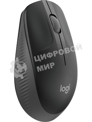 Мышь беспроводная Logitech M190 черный, 1000 dpi, радиоканал, USB, кнопки - 3