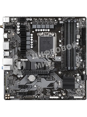 Материнская плата Gigabyte B760M DS3H AX DDR4 (V1.2/V1.3), LGA 1700, Intel B760, 4xDDR4, 4xSATA, 2xM.2, 1xPCI-E 4.0 x16, 2xPCI-E 4.0 x1, 1xHDMI, 2xDP, 1x 2.5Gb LAN, 3xUSB 3.2 Gen 1, 2xUSB 2.0, 3x3.5 мм, 7.1, Micro-ATX