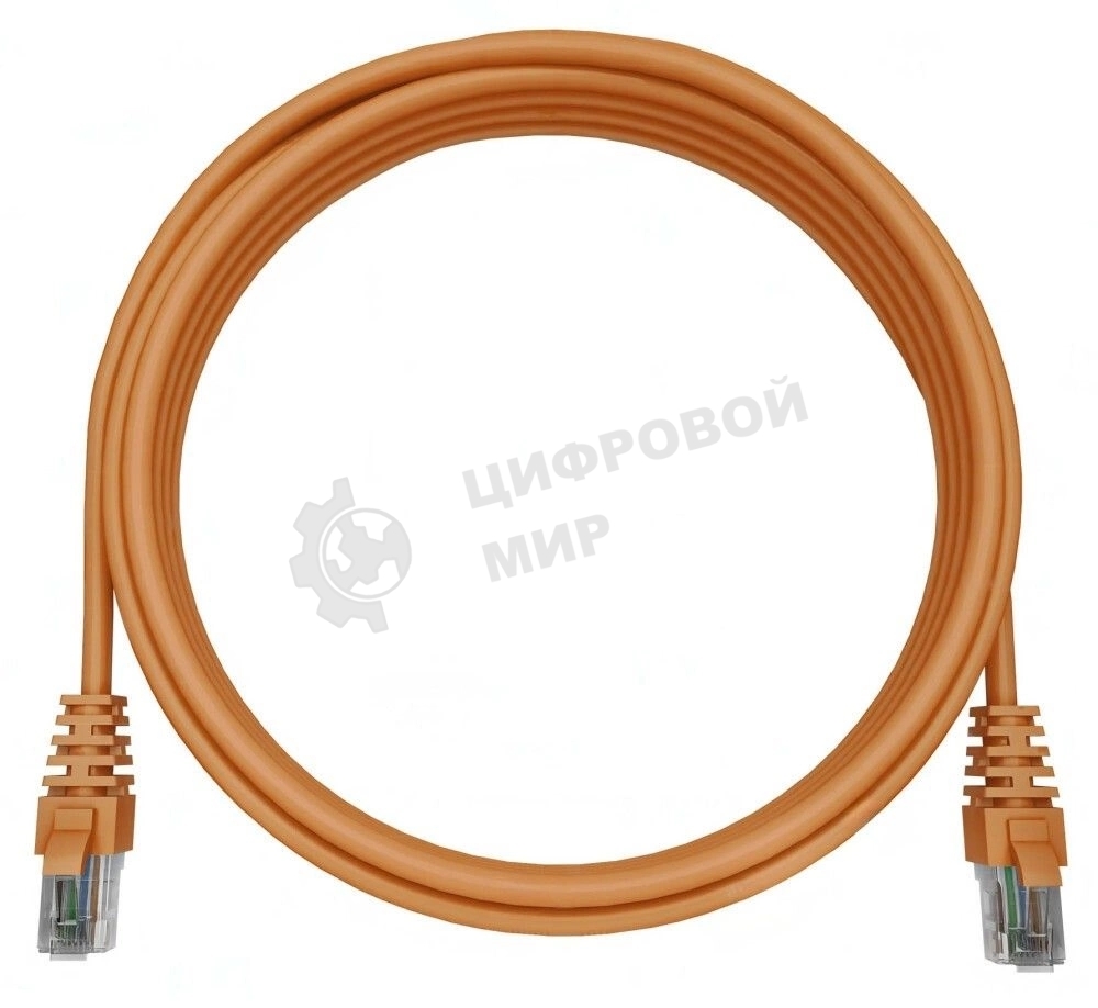 Патч-корд NTSS NTSS-PC-UTP-RJ45-5e-0.3-LSZH-OR NTSS-PC-UTP-RJ45-5E-0.3-LSZH UTP RJ-45 вил.-вилка RJ-45 cat.5e 0.3м оранжевый LSZH (уп.:1шт)