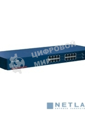 Коммутатор Tenda TEG1016G 16-Port 10/100/1000 Gigabit Switch 19